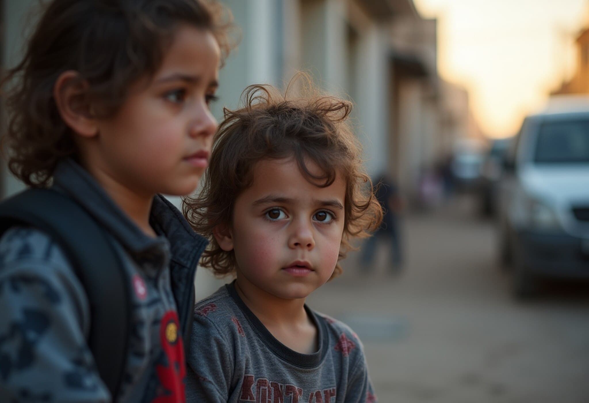 Israeli Airstrike in Gaza Kills 10 Children Outside Medical Center Israeli Airstrike in Gaza Kills 10 Children Outside Medical Center