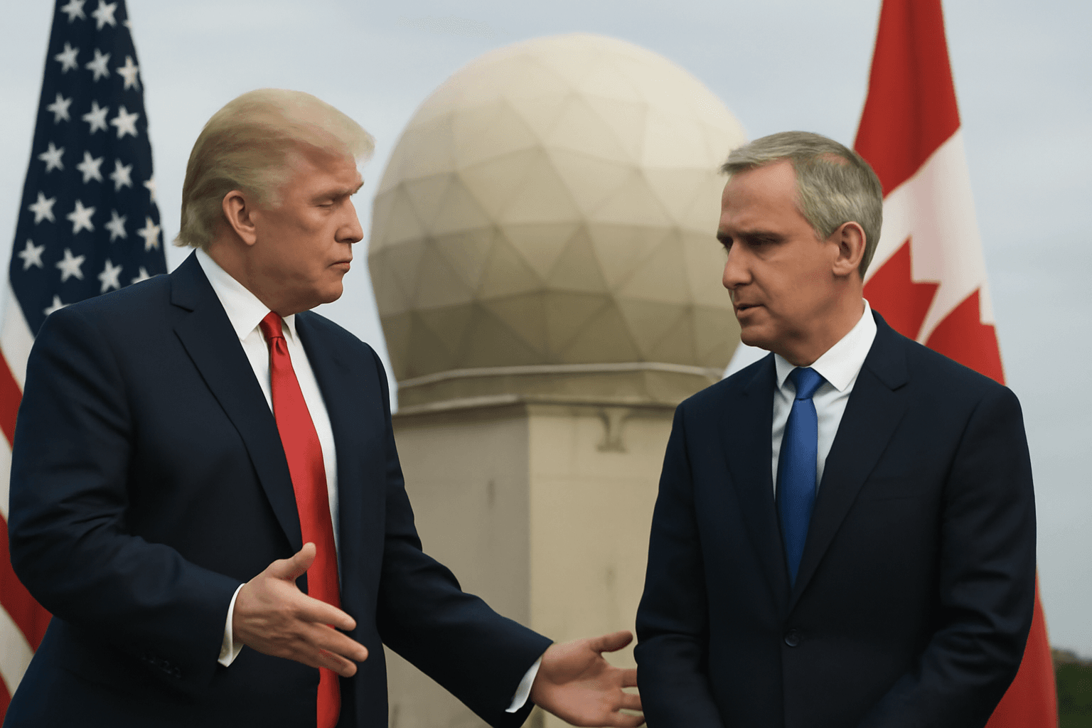 Trump Offers 'Golden Dome' Missile Shield to Canada If It Joins US as 51st State Trump Offers 'Golden Dome' Missile Shield to Canada If It Joins US as 51st State