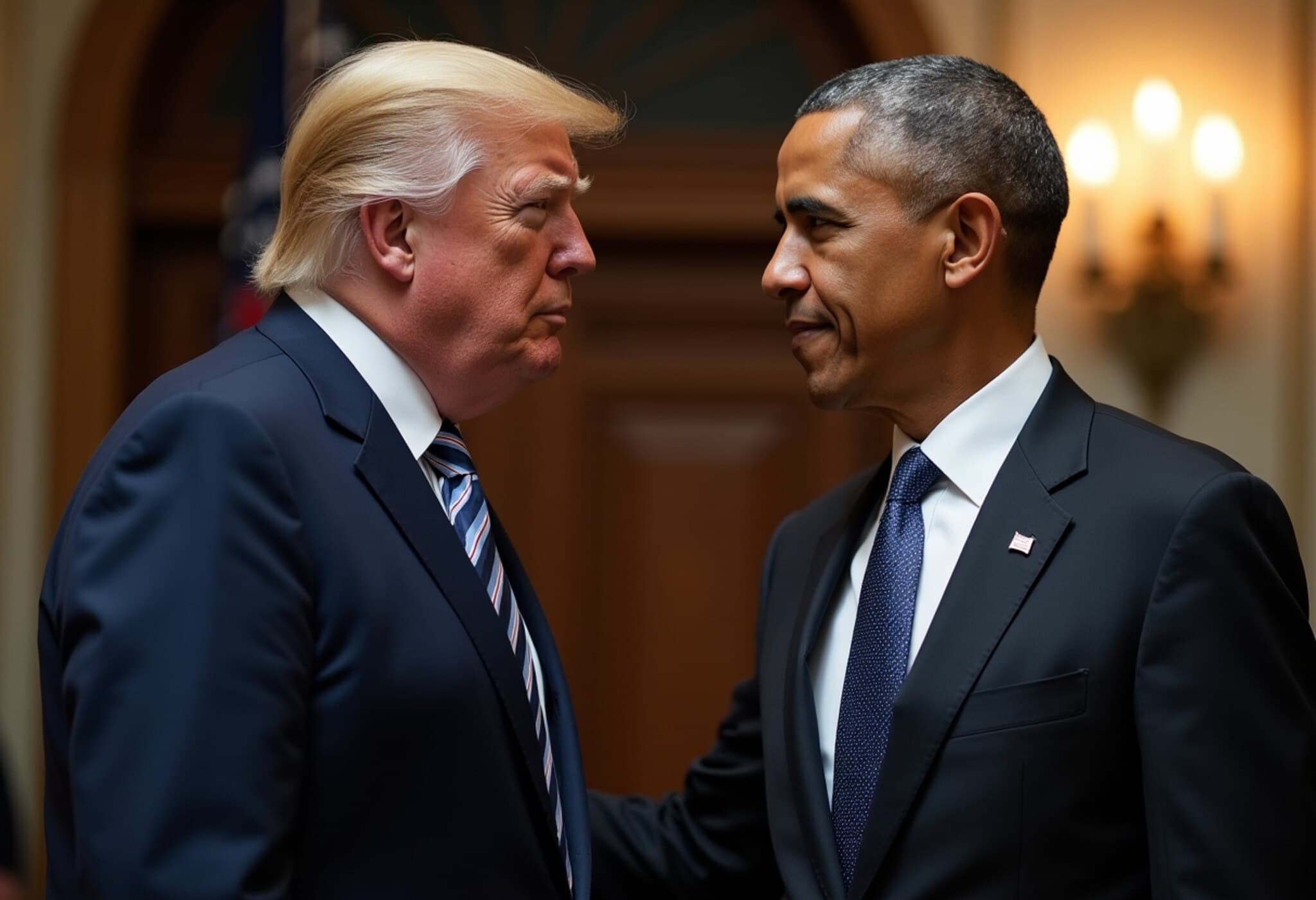 Trump Accuses Obama of Treason Over 2016 Russia Probe Claims Trump Accuses Obama of Treason Over 2016 Russia Probe Claims
