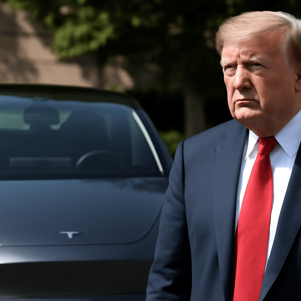 Donald Trump Plans to Sell Tesla Amid Public Rift with Elon Musk Donald Trump Plans to Sell Tesla Amid Public Rift with Elon Musk