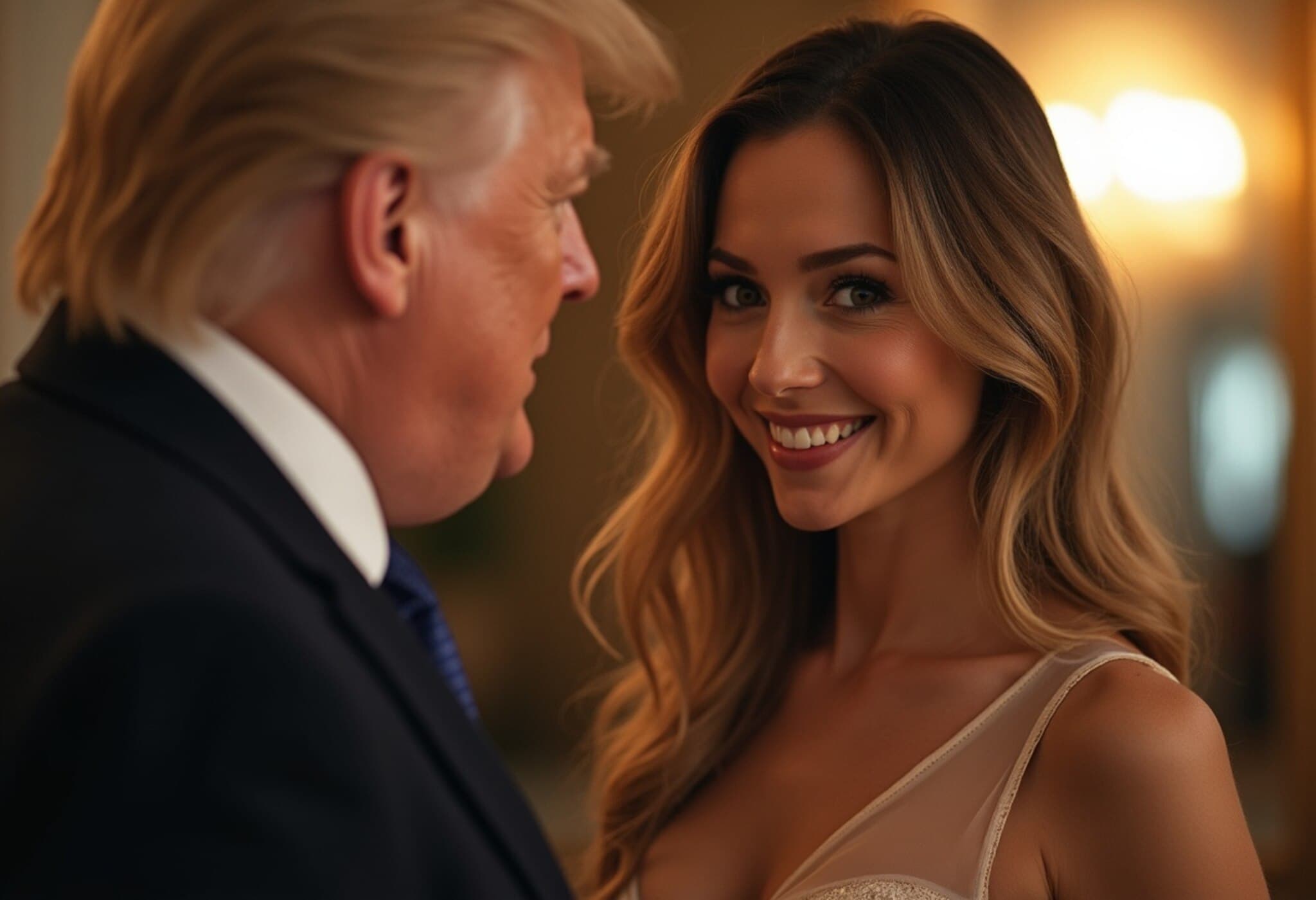 Donald Trump Endorses Sydney Sweeney’s Controversial Ad Campaign Donald Trump Endorses Sydney Sweeney’s Controversial Ad Campaign